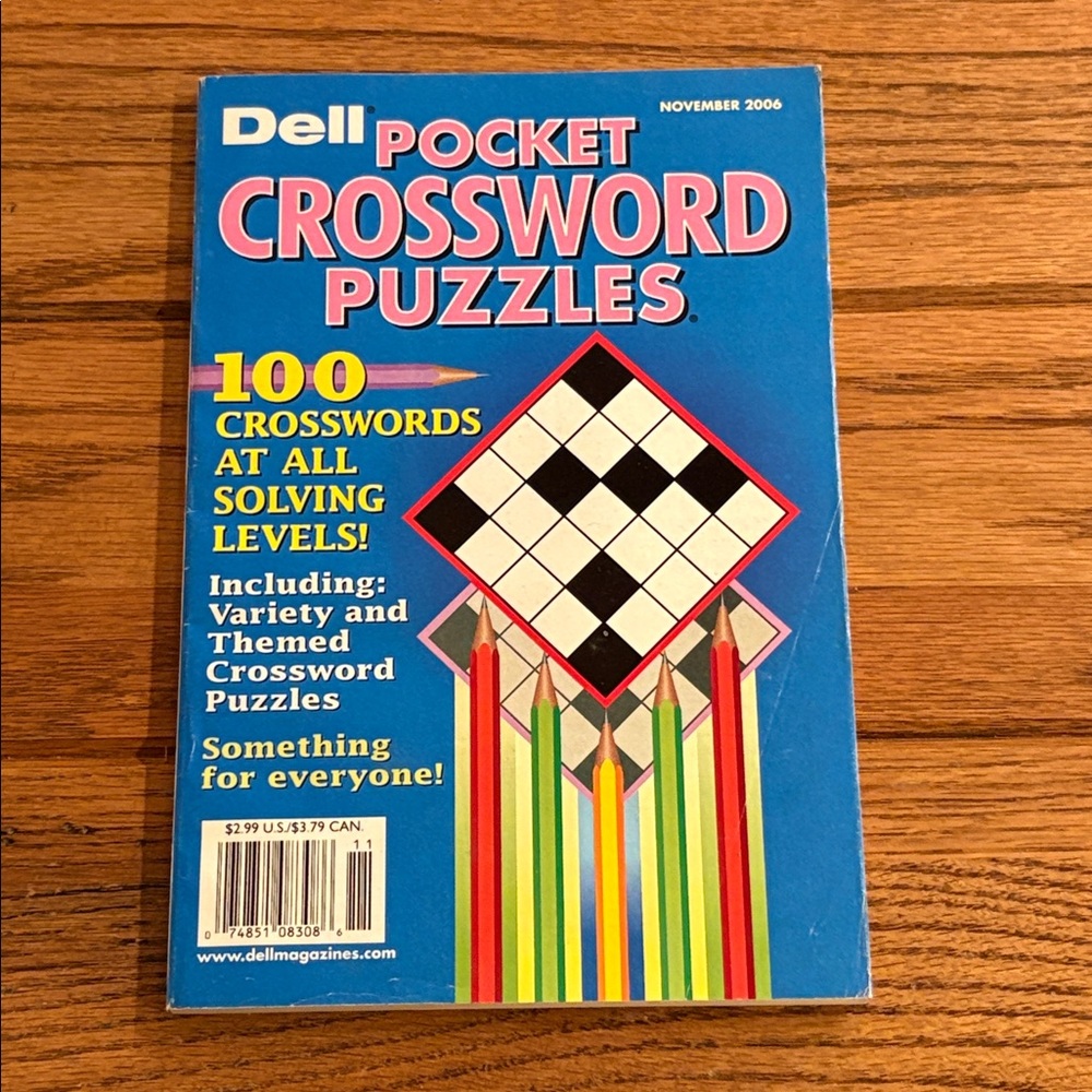 Dell Pocket Crossword puzzles - Picture 5 of 14